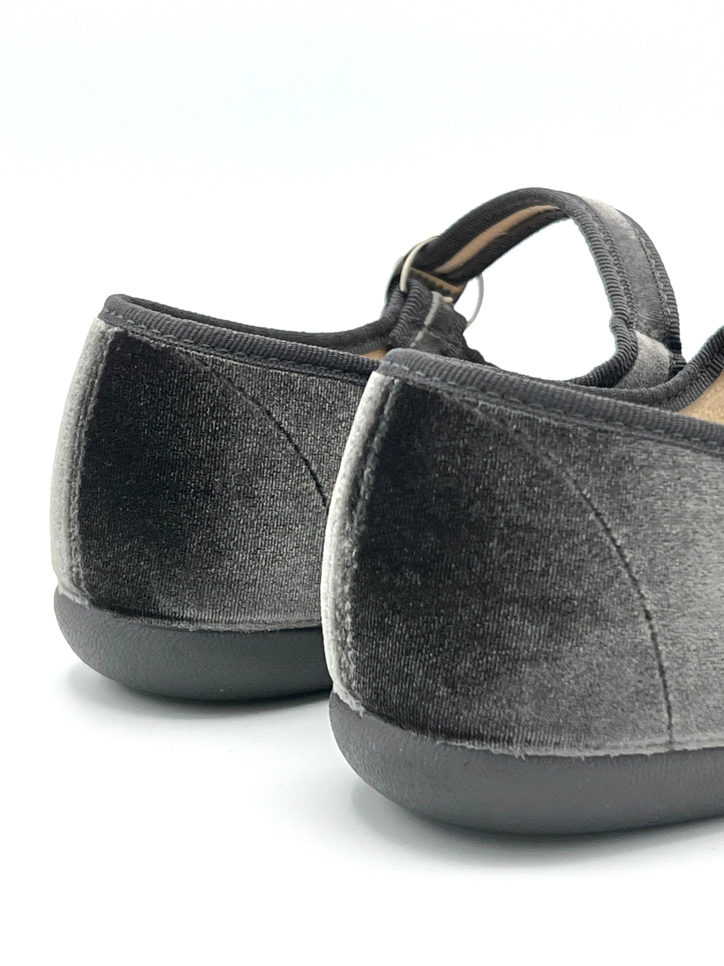 Velvet Mary Janes