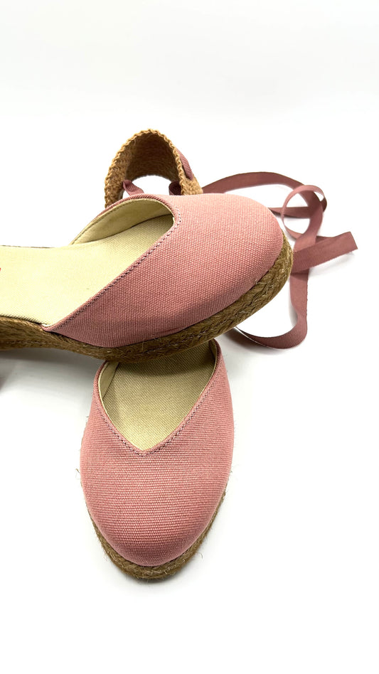 Heart shaped wedge Espadrille