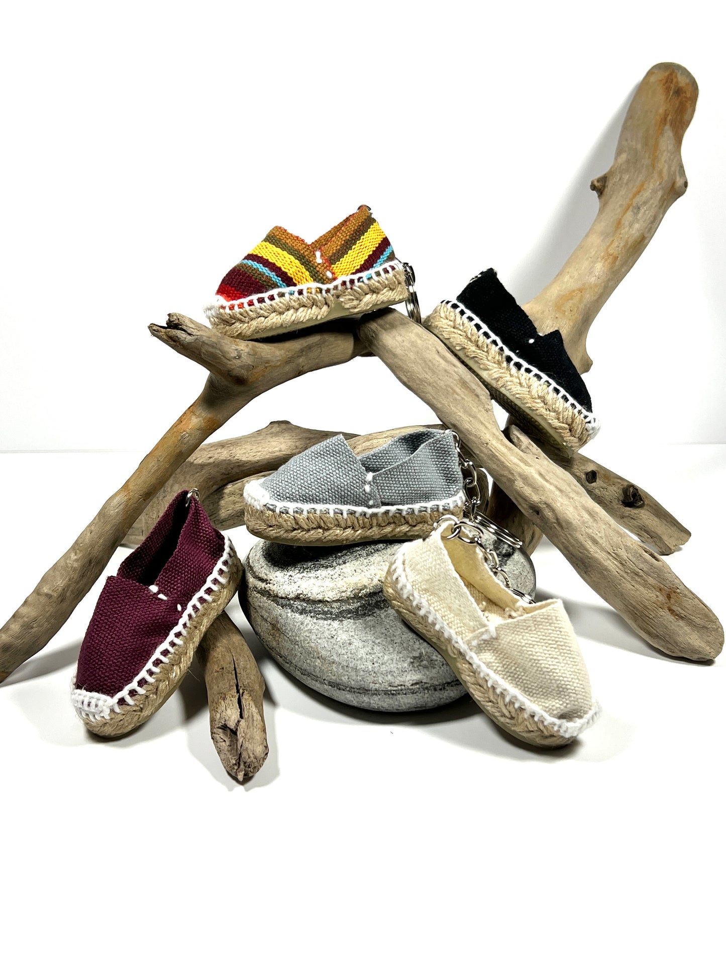 Espadrilles keychain