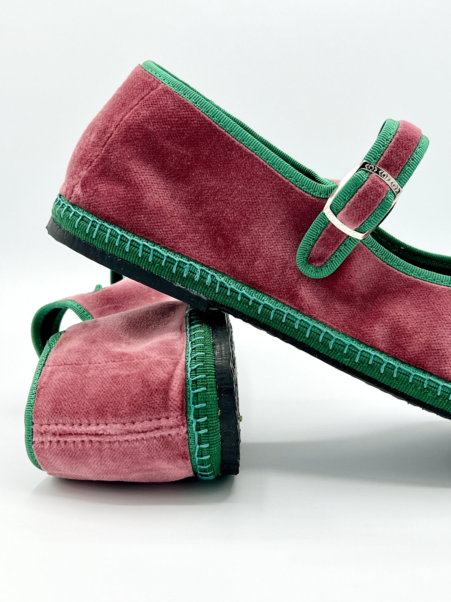 Rosewood Velvet Mary Jane