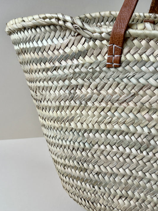 Straw Palm Basket